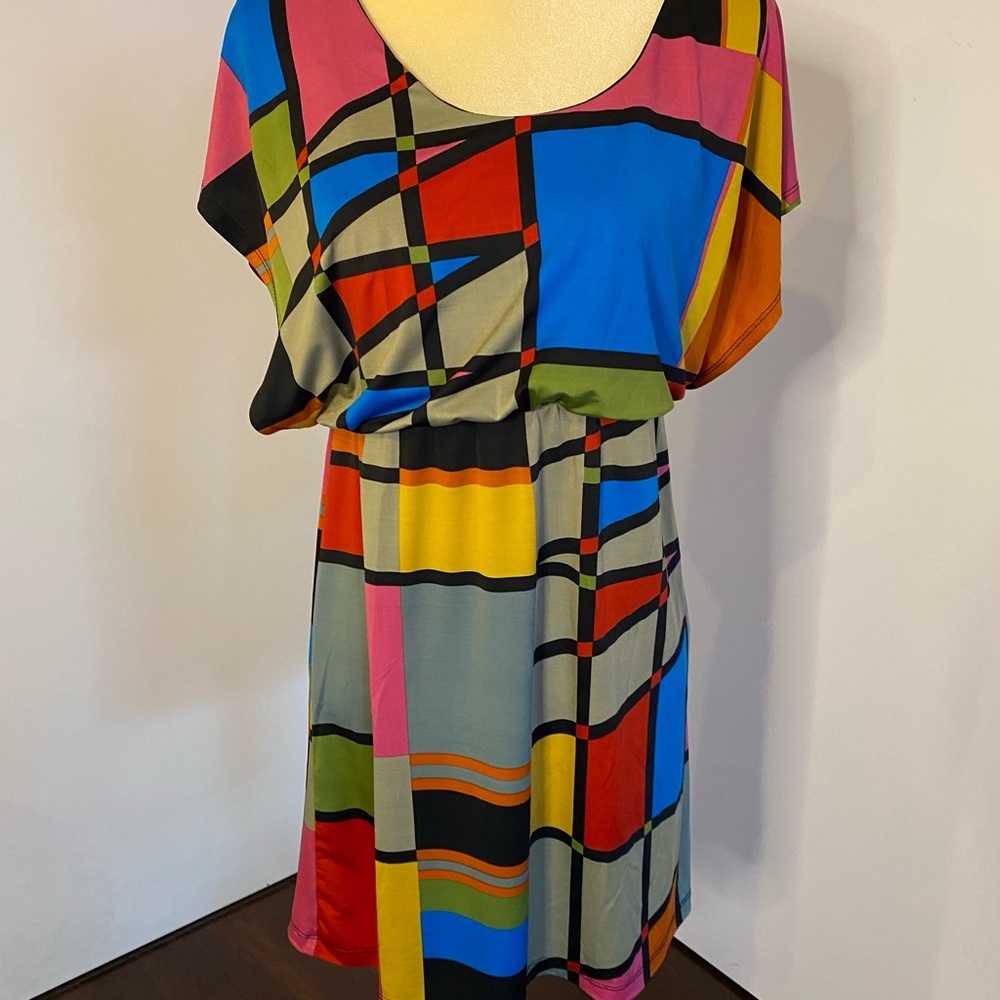 Bailey Girl color block dress
